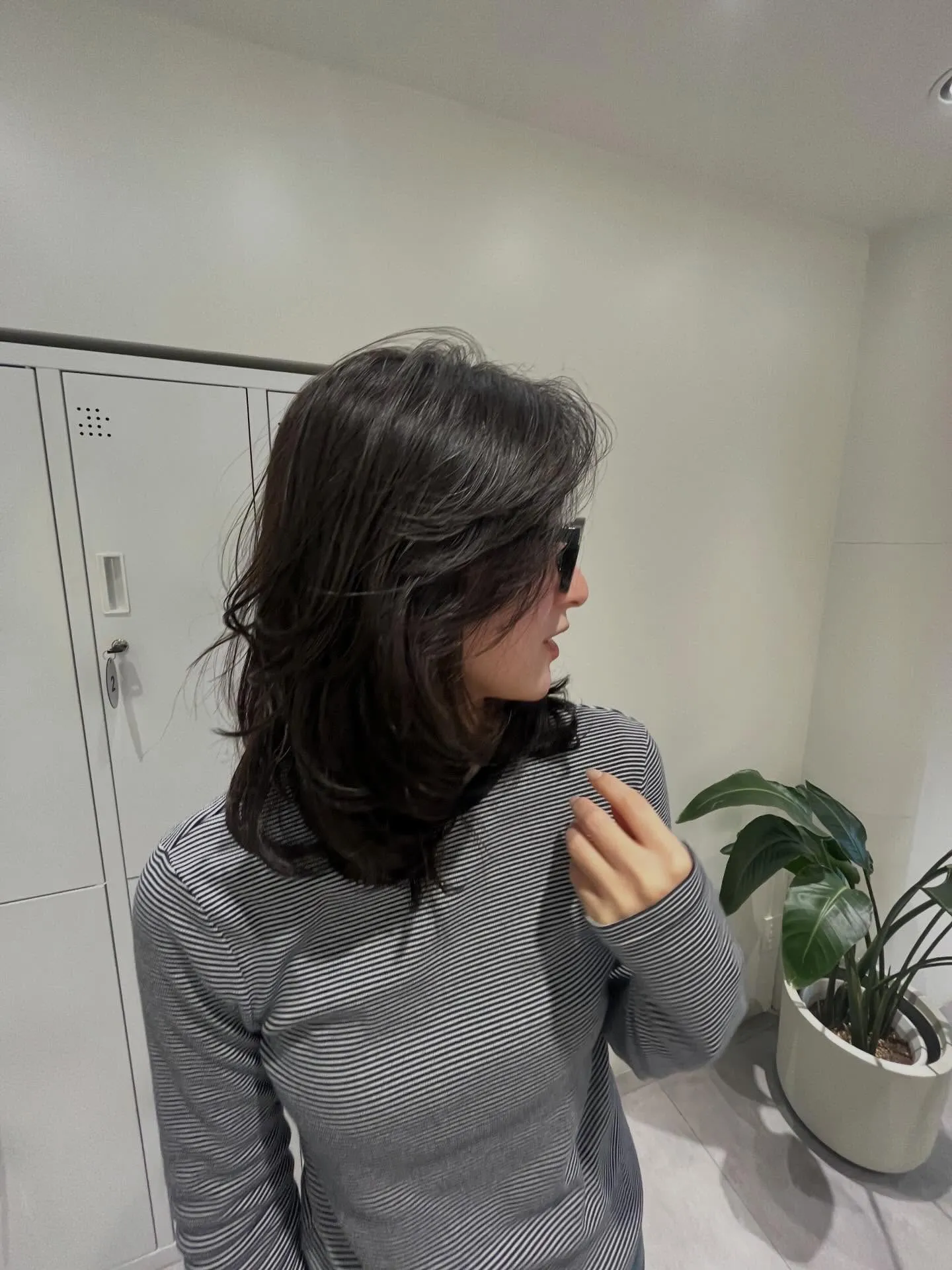 外国人風たっぷりレイヤーカット😊